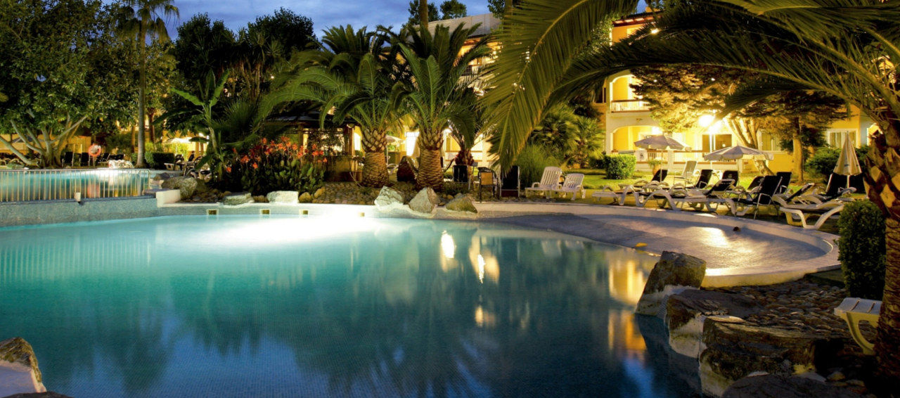 Ferienwohnung Palm Garden Port d'Alcúdia Exterior foto